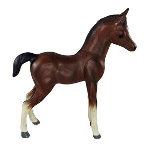 Josef Originals Arabian Foal Figurine Bay Brown Baby Horse